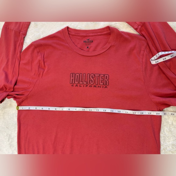 Hollister size large coral colored - Picture 5 of 6